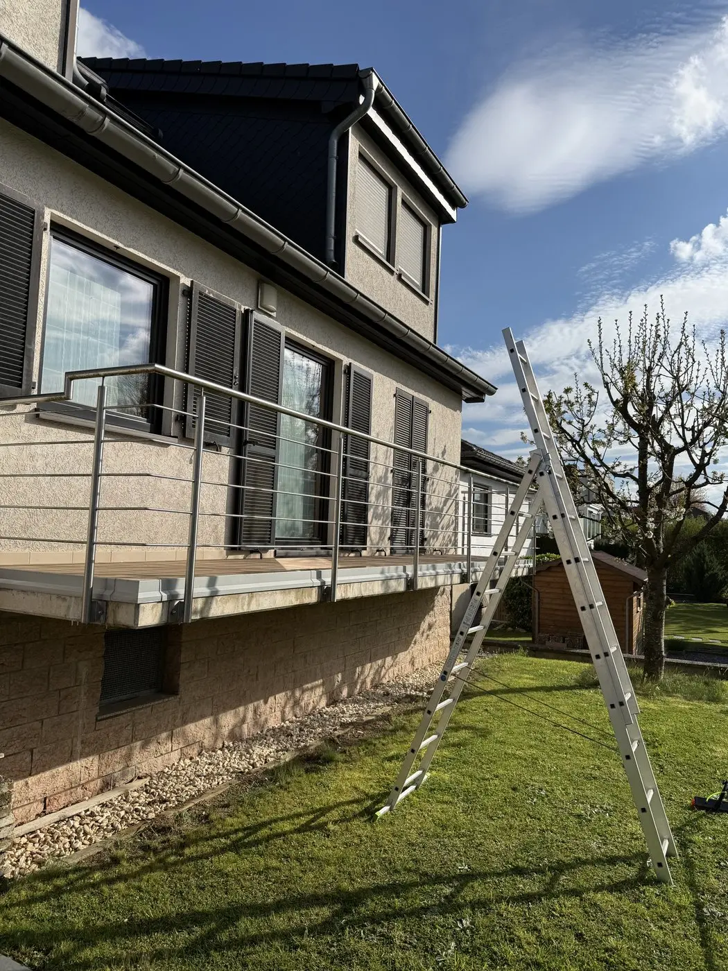 Vitres en hauteur